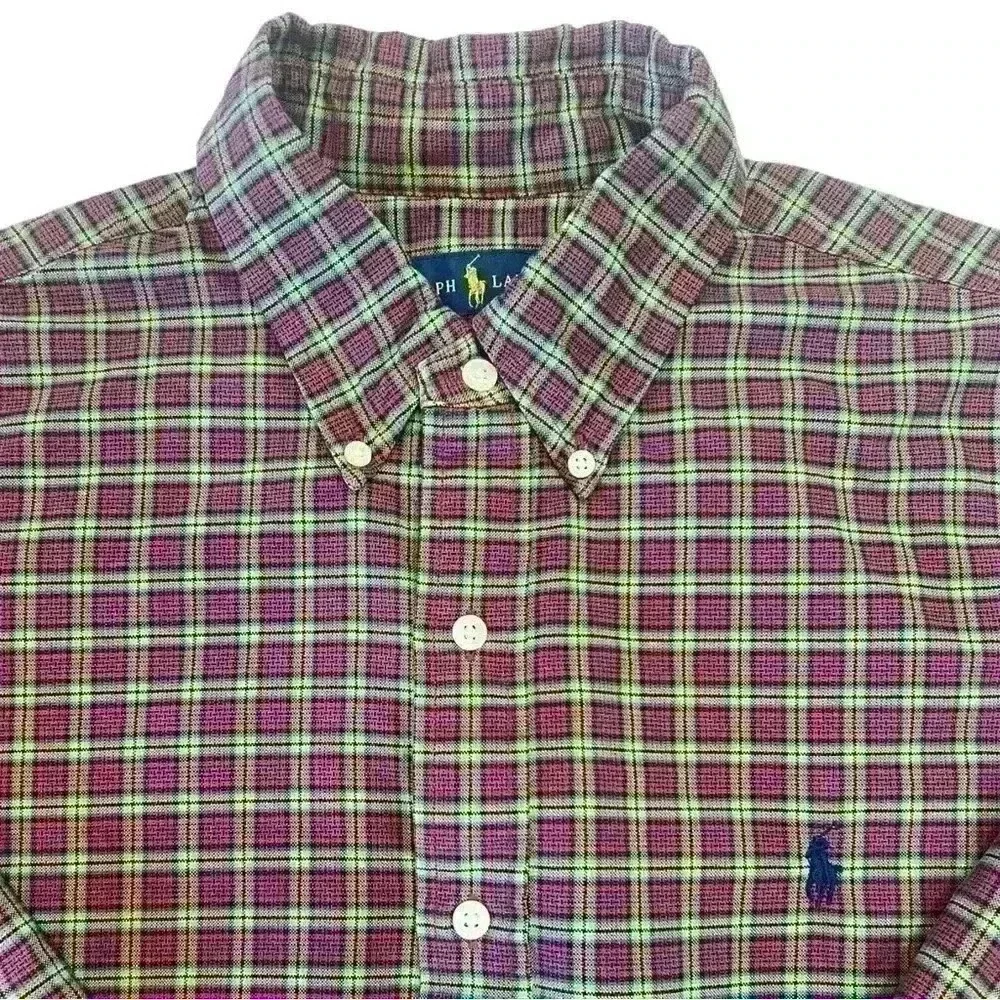 Ralph Lauren Button Down Shirt Size L - Picture 2 of 4